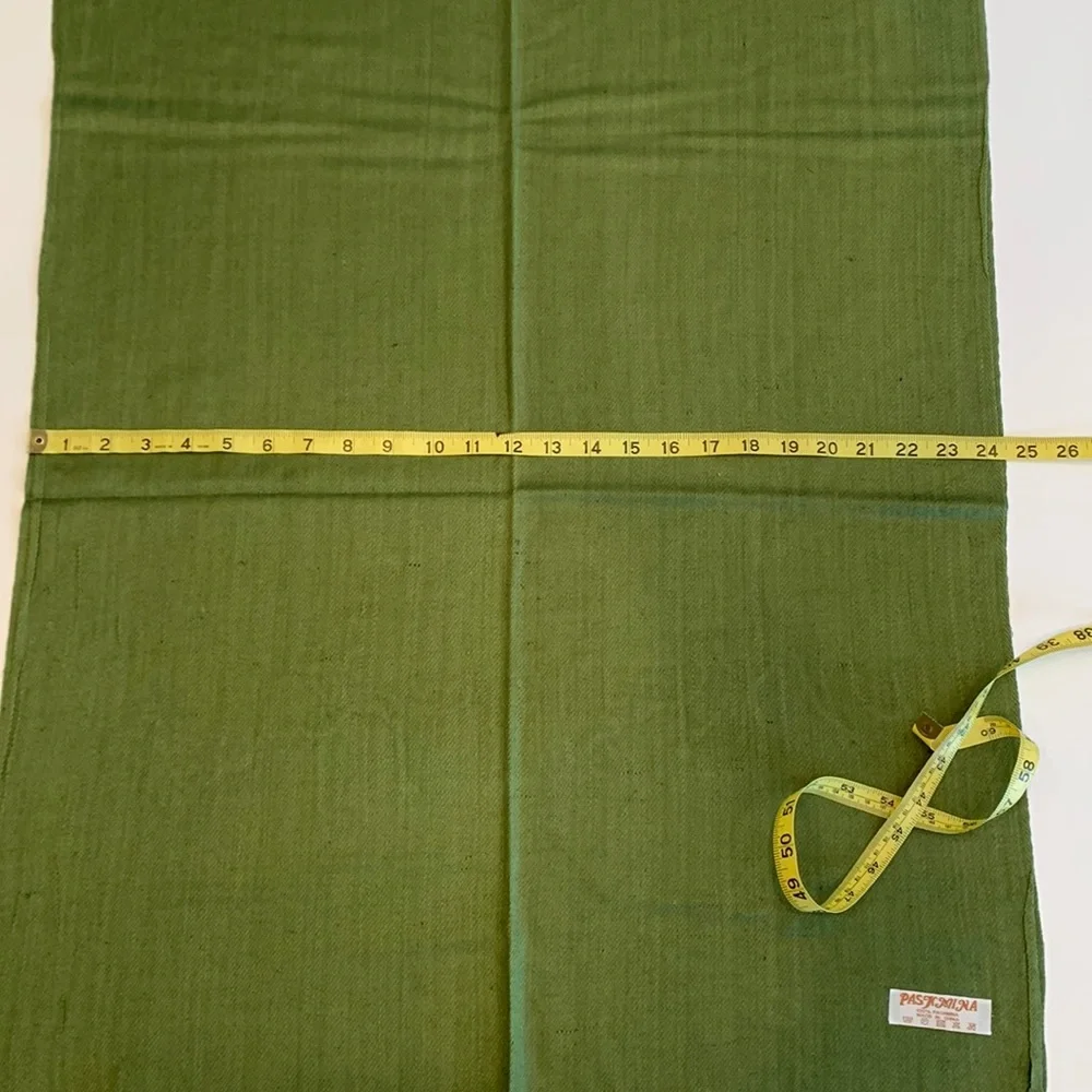 Pashmina Green Scarf/Shawl/Wrap, New in package - Picture 3 of 8